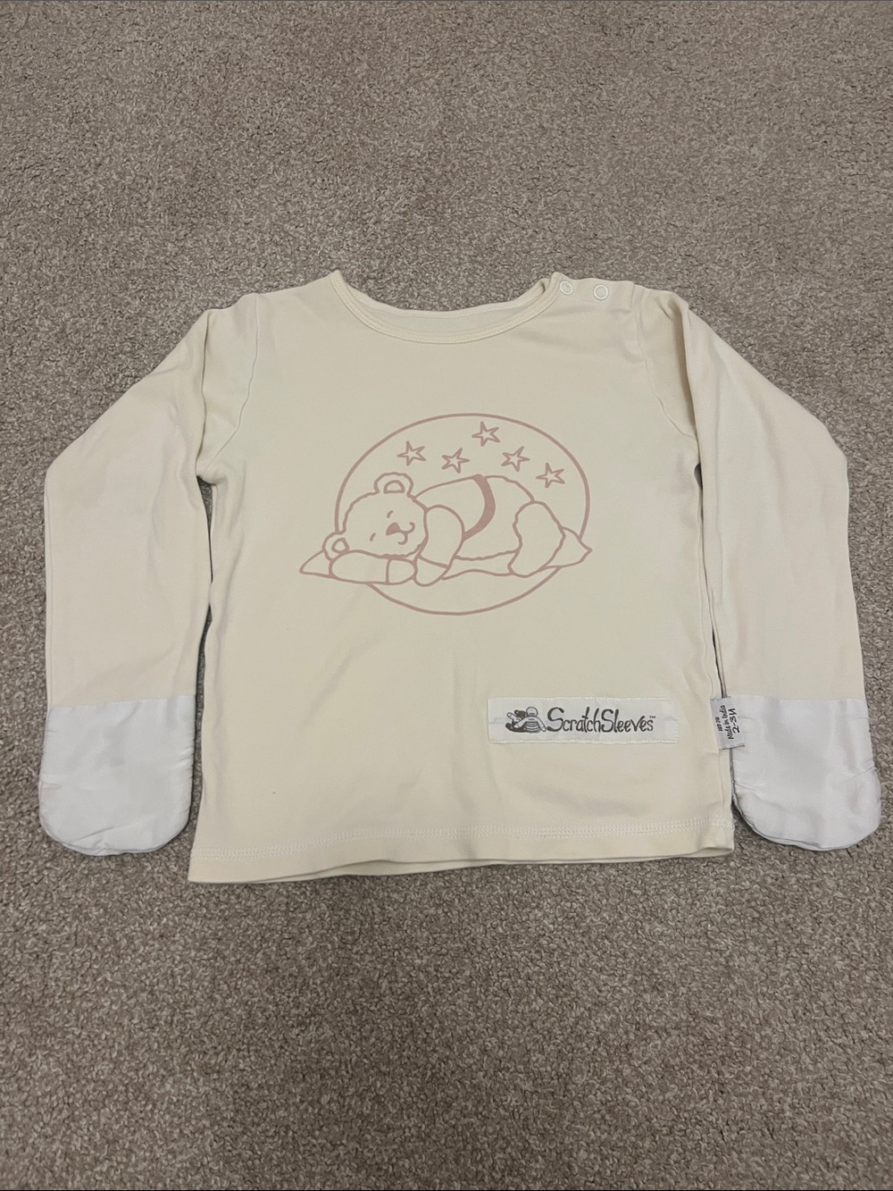 Sleepy Bear PJ Top